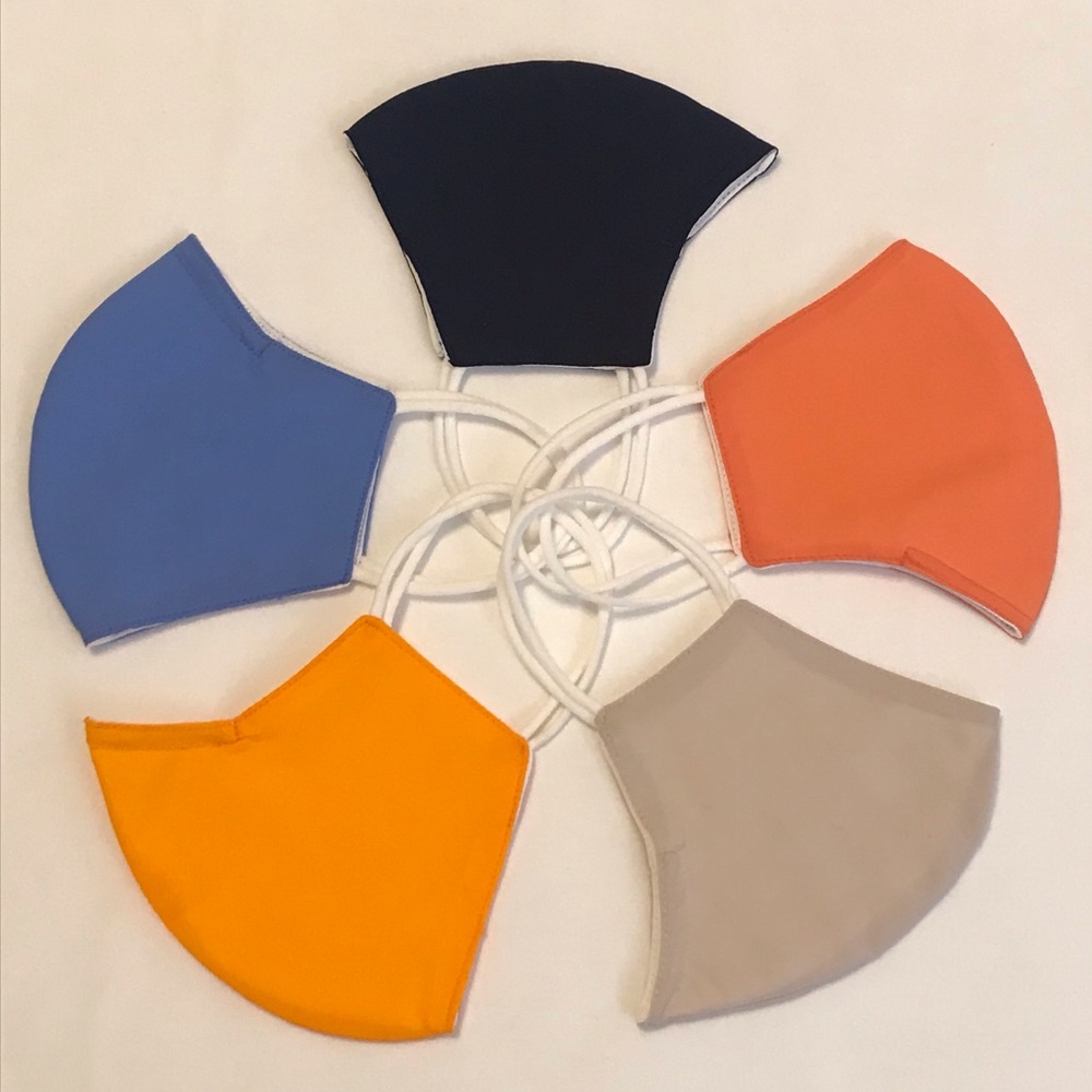 5 cloth face masks